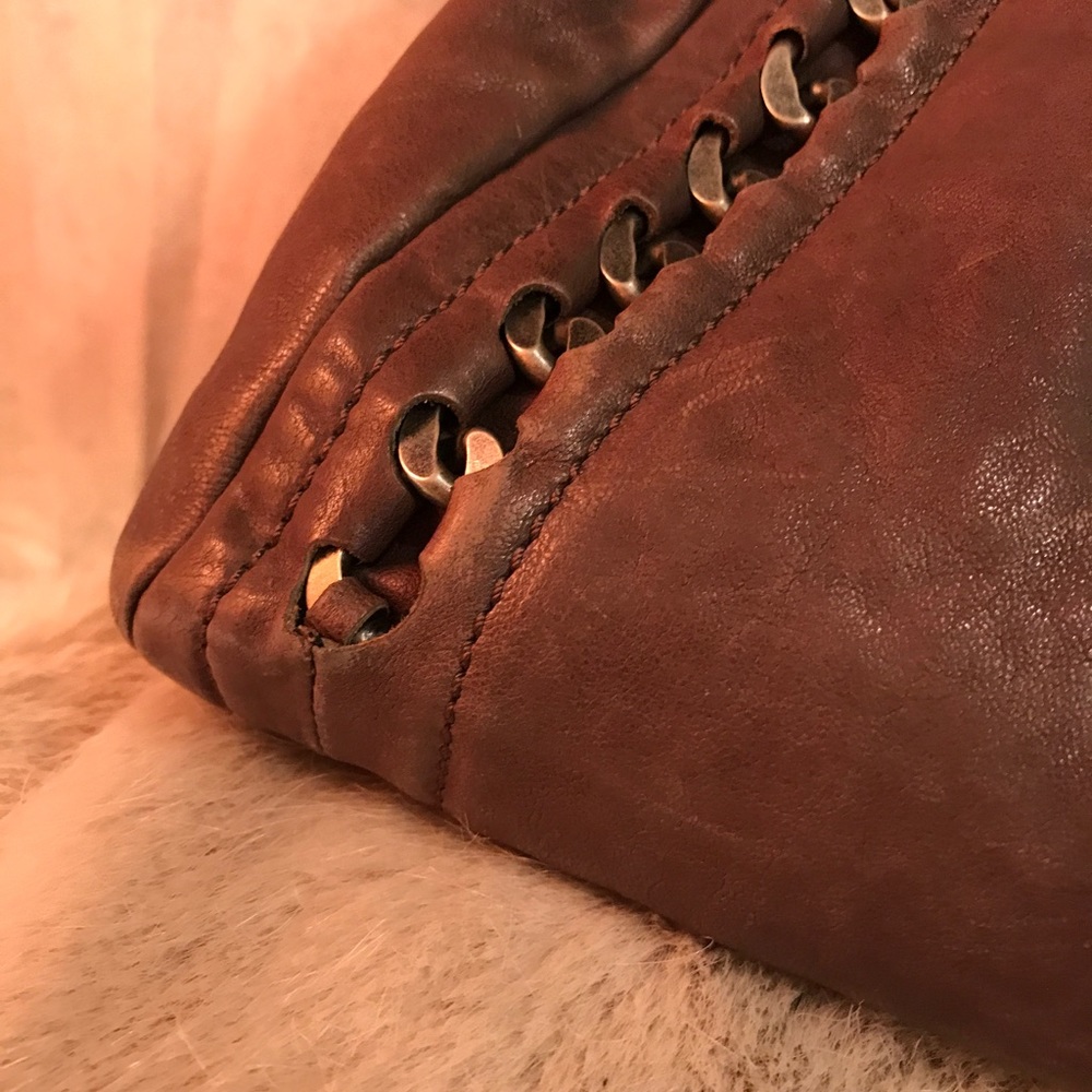 CHANEL Stone Brown-Grey Large Bag - Picture 7 of 8