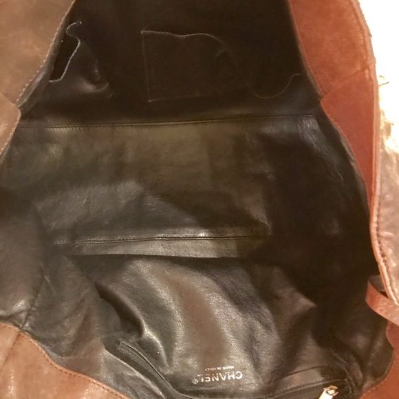 CHANEL Stone Brown-Grey Large Bag - Picture 2 of 8