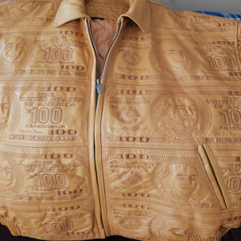 Vilanto Benjamin Franklin100s  Leather Jacket XL