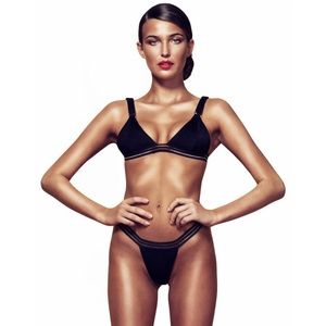 Black Mimi Ferrari Bikini Bottom Mochi Swim