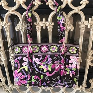 Quilted fabric Vera Bradley purse. Retired print