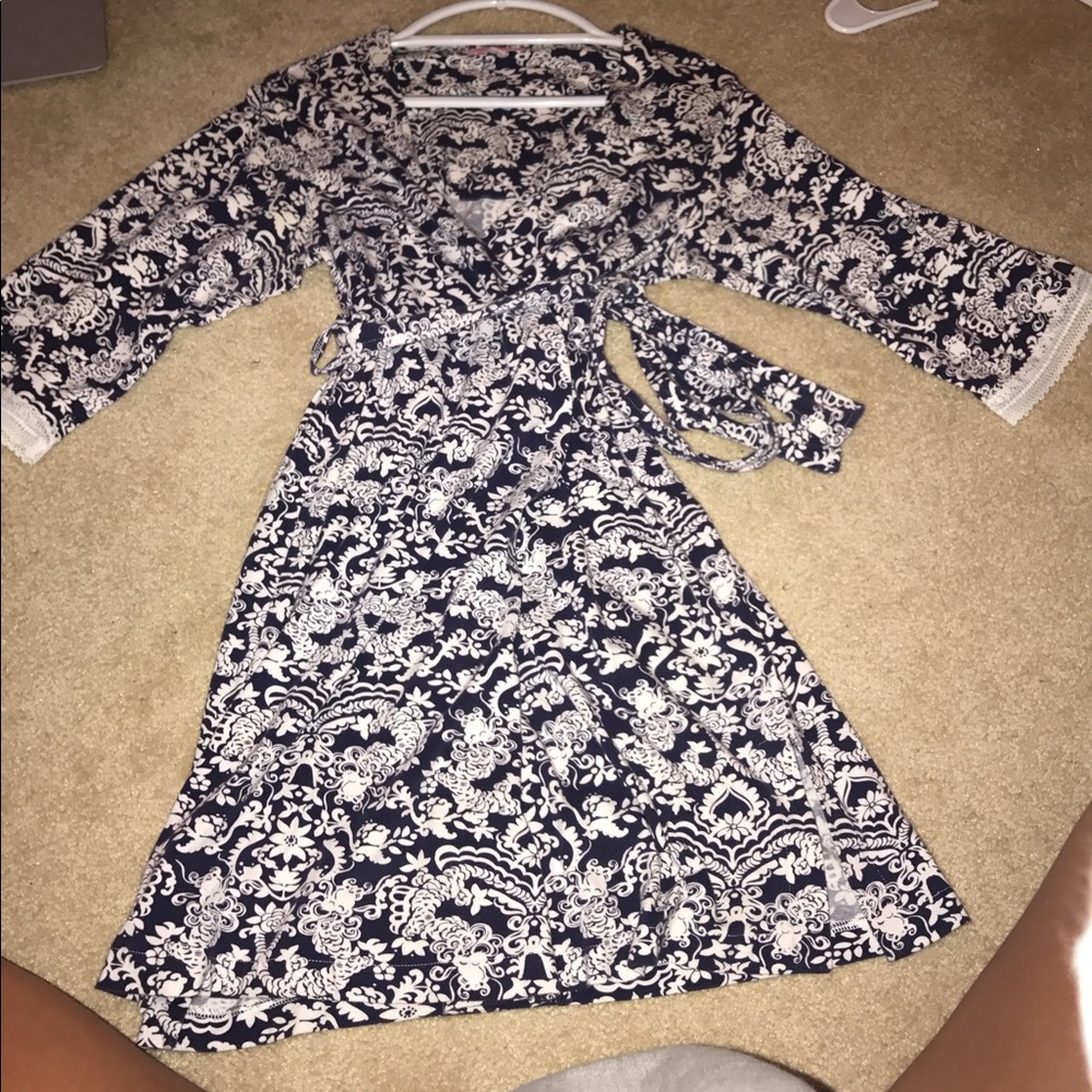 Lilly Pulitzer wrap dress