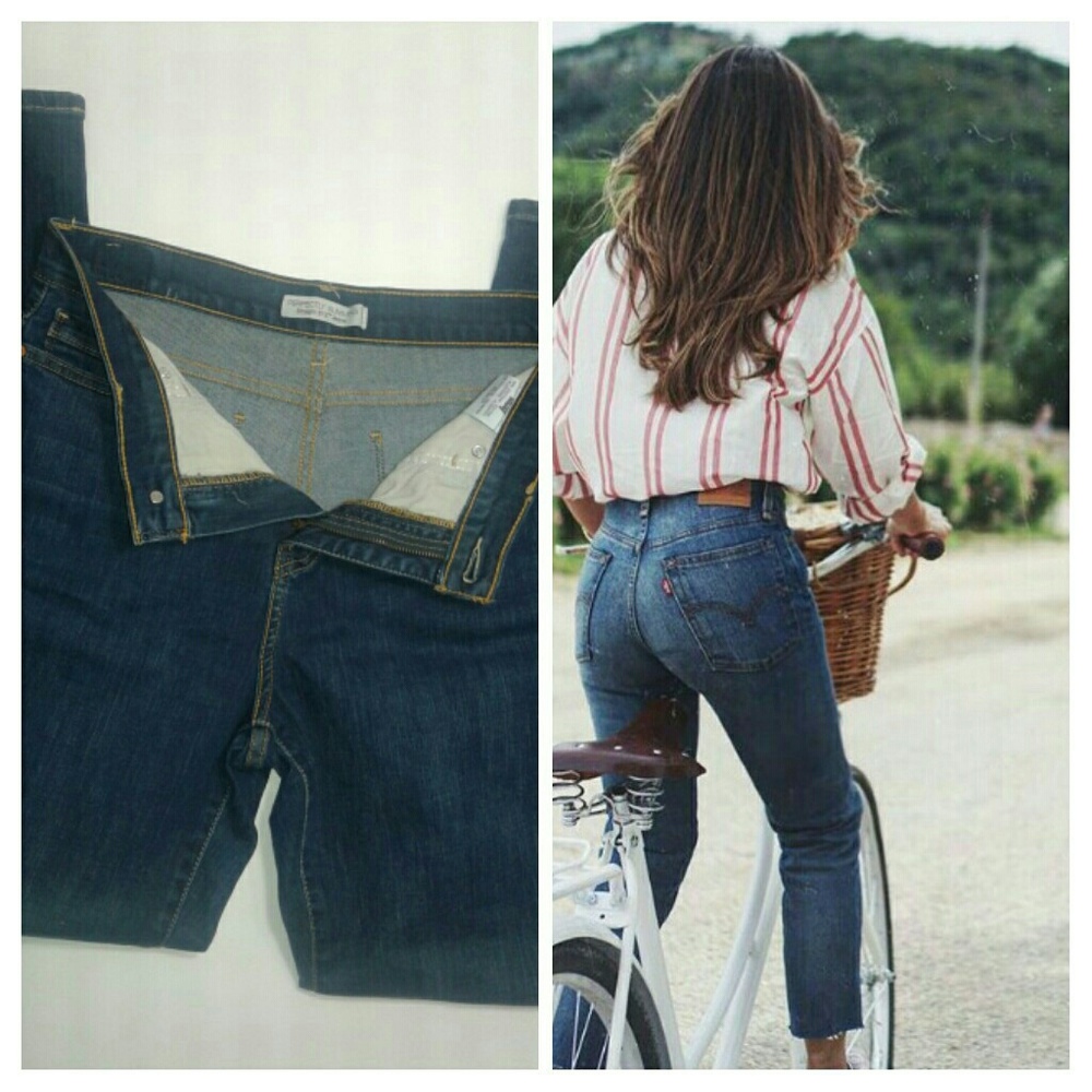 🔴SOLD NOT FOR SALE🔴 Slimming Levi's jeans