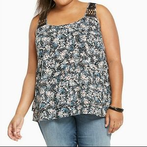 Torrid print top