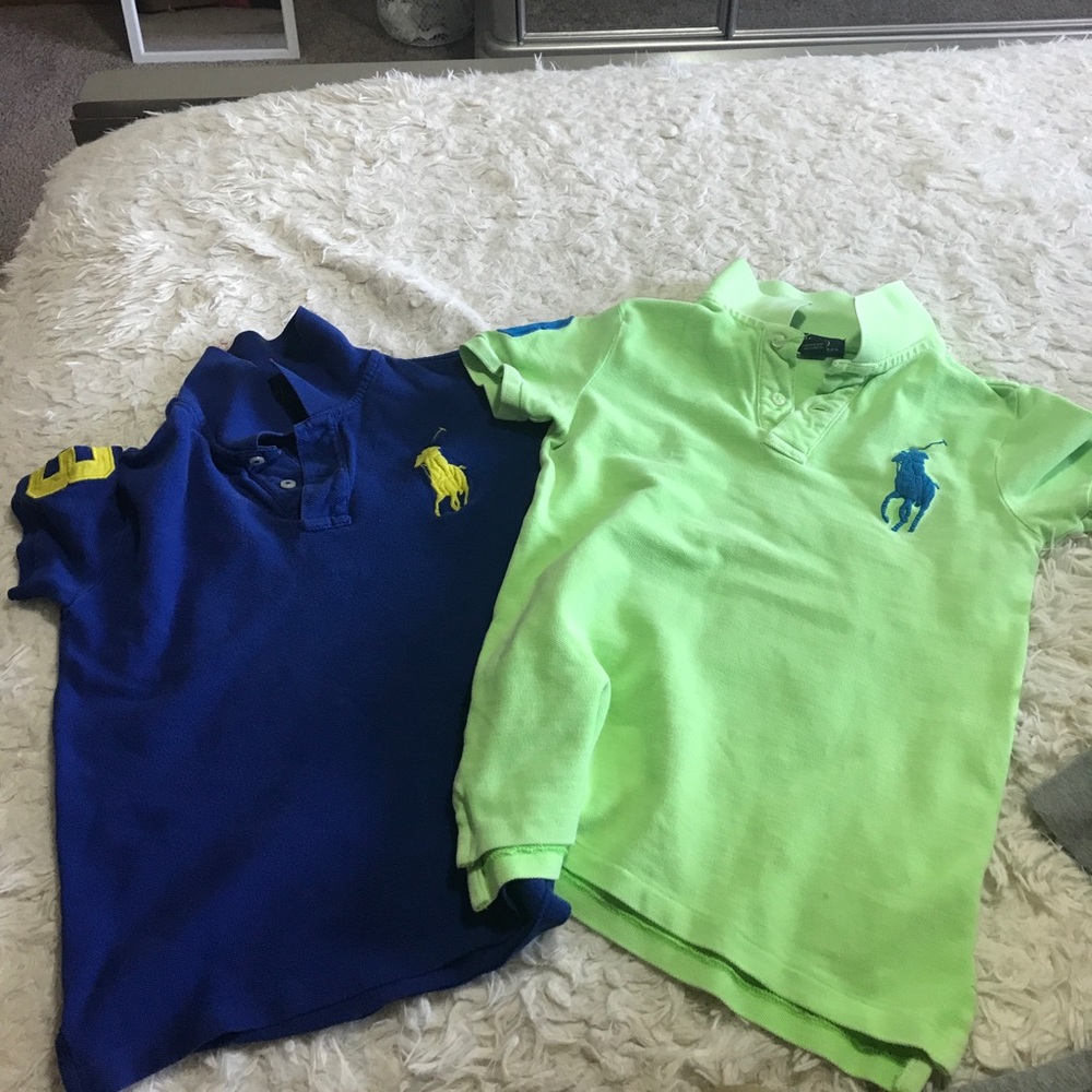 2 polo Ralph Lauren size 7