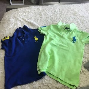 2 polo Ralph Lauren size 7