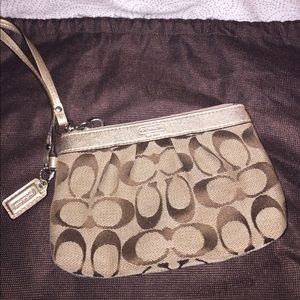 Coach wristlet