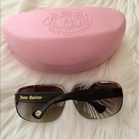🌸Juicy couture Sunglasses 😎 with original case🌸 - Picture 3 of 4