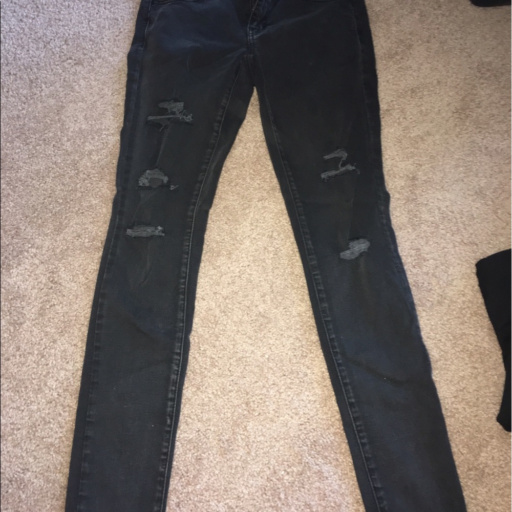 Black Ripped Jeans
