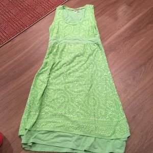 Green summer dress
