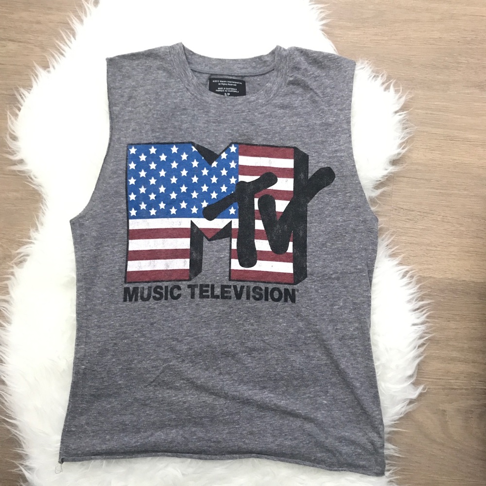 MTV muscle tee