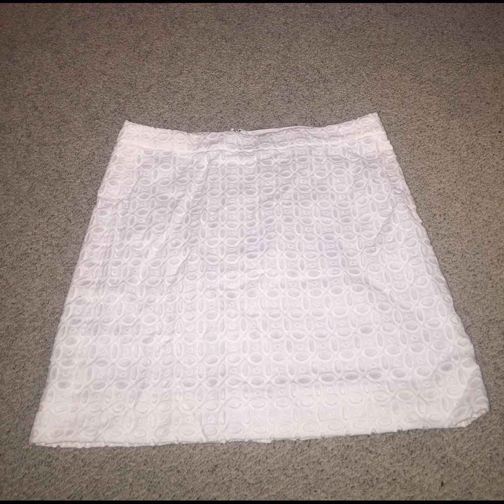 NWT J.Crew White Skirt!