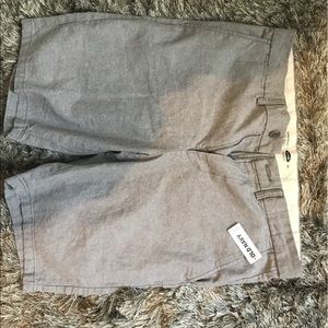 Men's old navy shorts grey, NWT. 34 waist