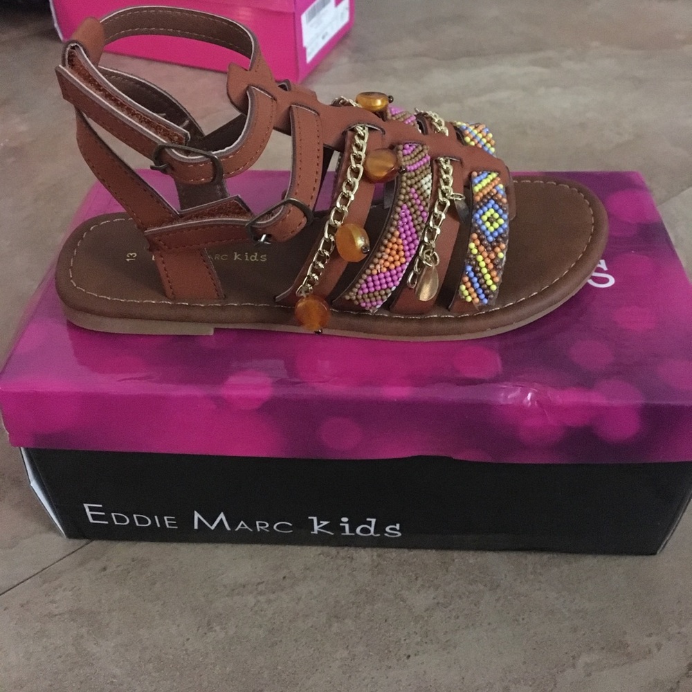 Little girls gladiator sandals