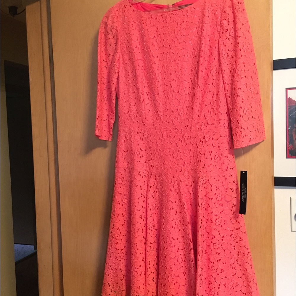 Pink Lace cocktail dress