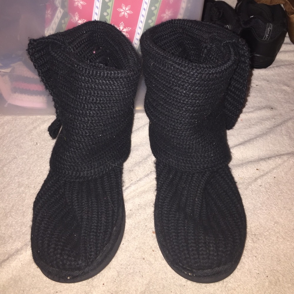 UGG boots (black) size 7