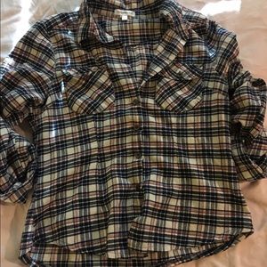 Red, white and blue flannel!