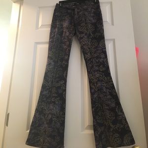 Unique bell bottom jeans