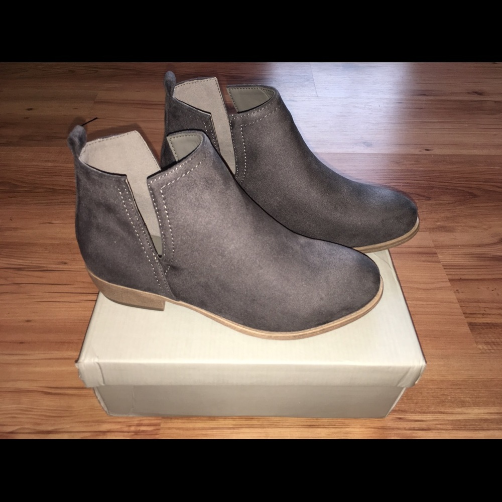 Grey Booties