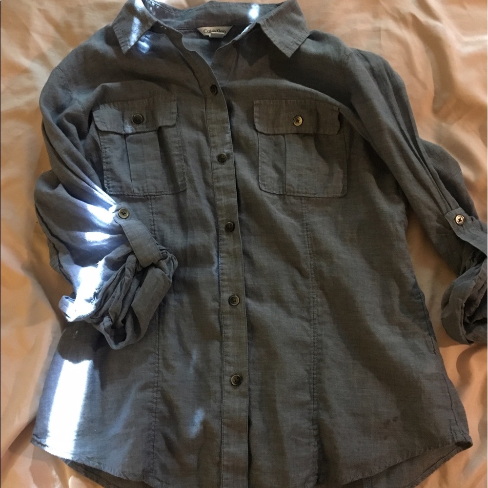 Button up Calvin Klein shirt