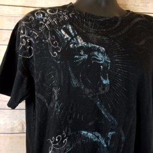 Archaic Affliction TShirt Lion Mens L Grunge MMA