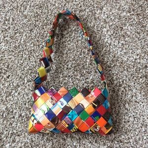 Candy wrapper purse 👛