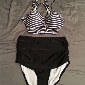 High waist bikini