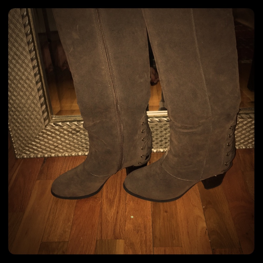Knee high boots