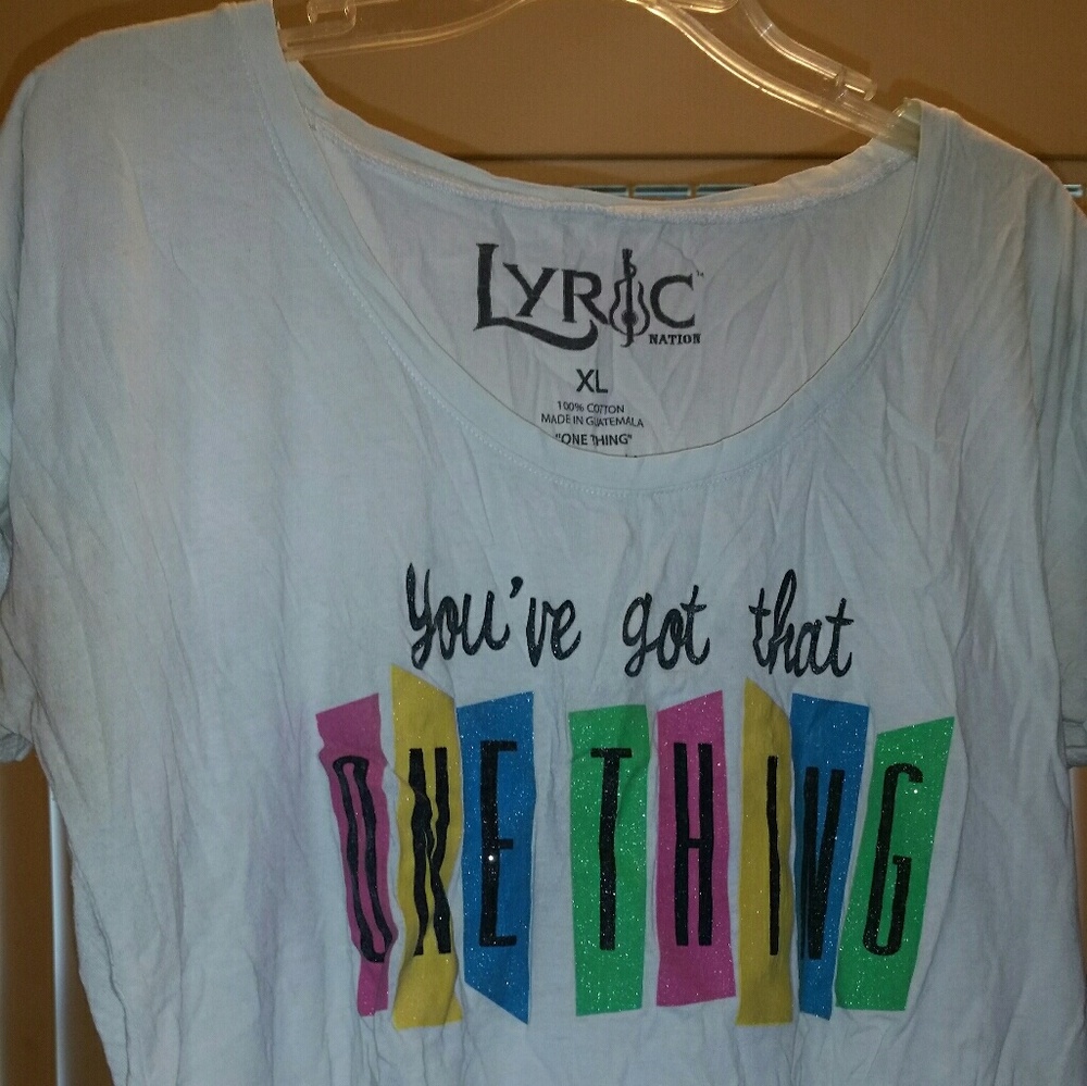 White Graphic Tee