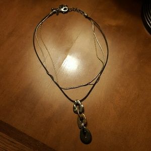 Chico's multi strand necklace euc