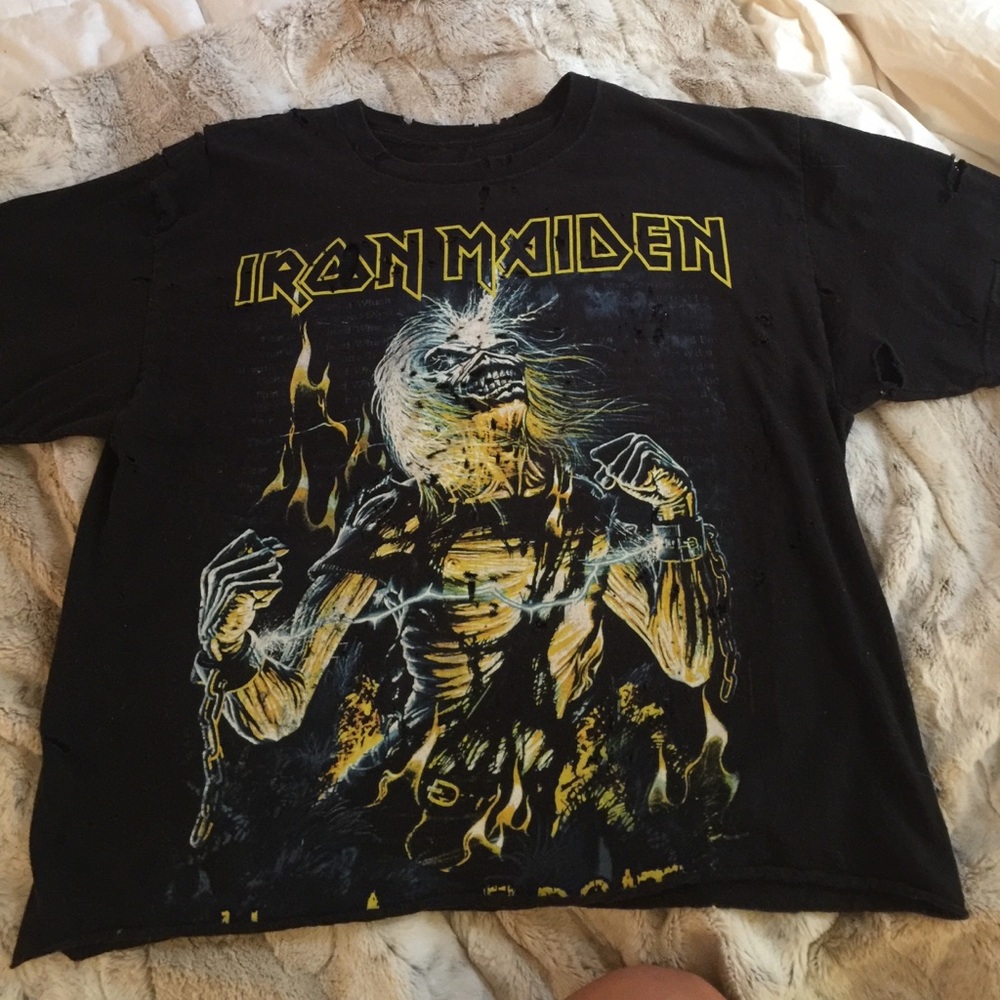 Vintage Iron Maiden tee