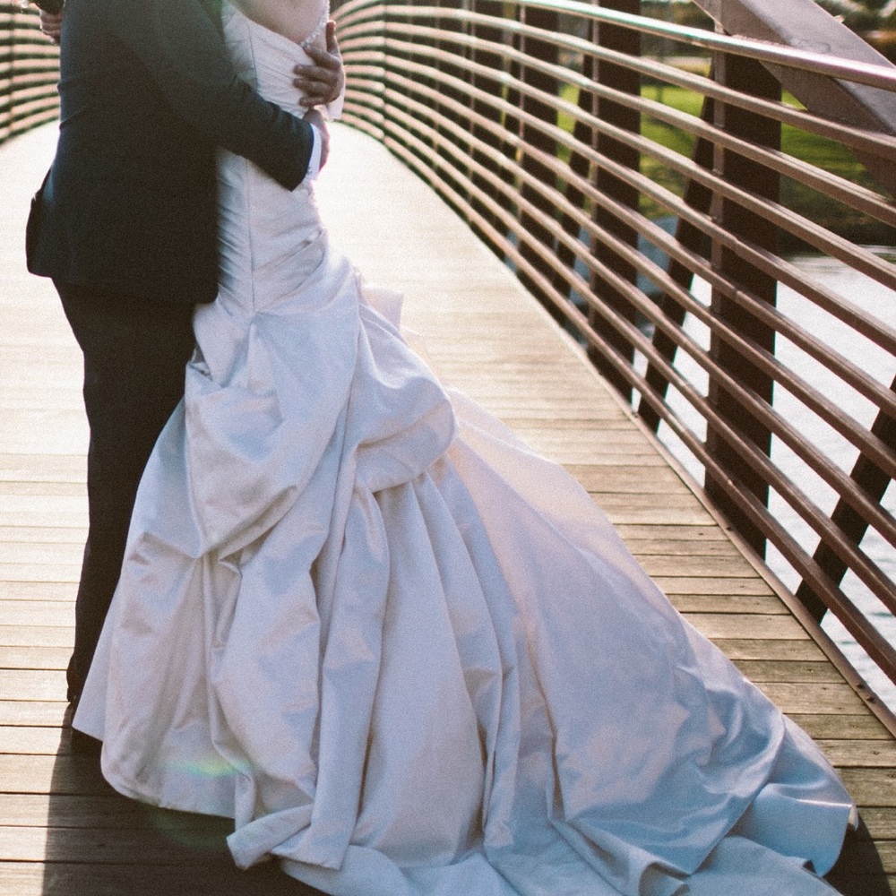 Maggie Sorrento Alabaster wedding dress