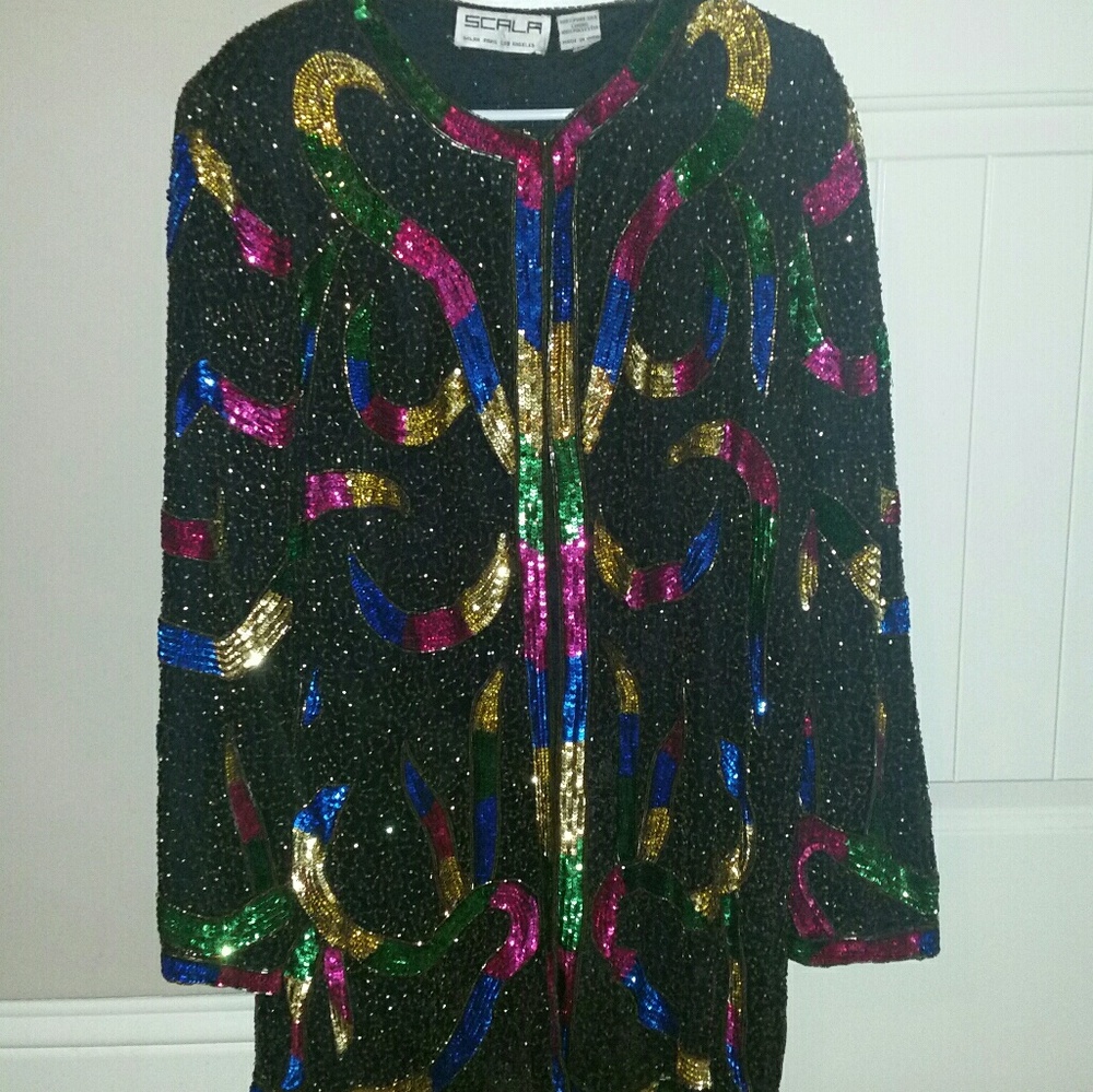 Vintagw Sequin Blazer
