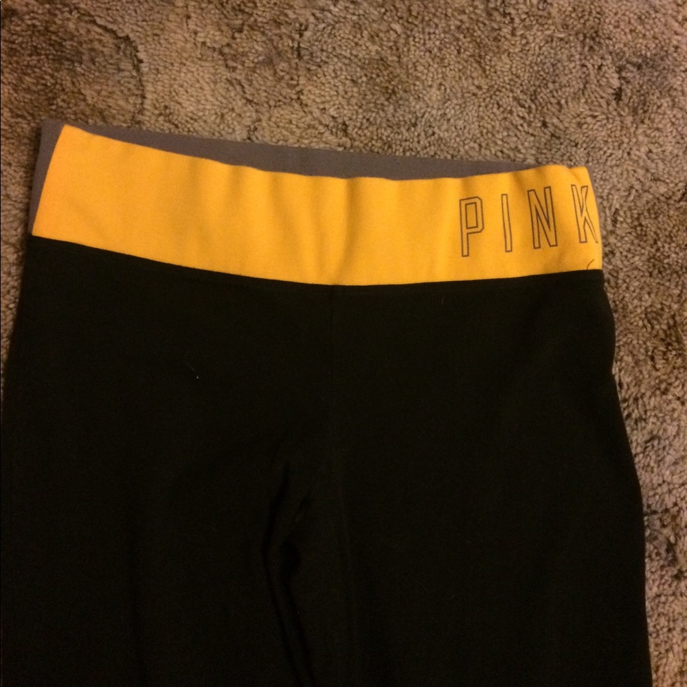 Pink Victoria Secret yoga pants