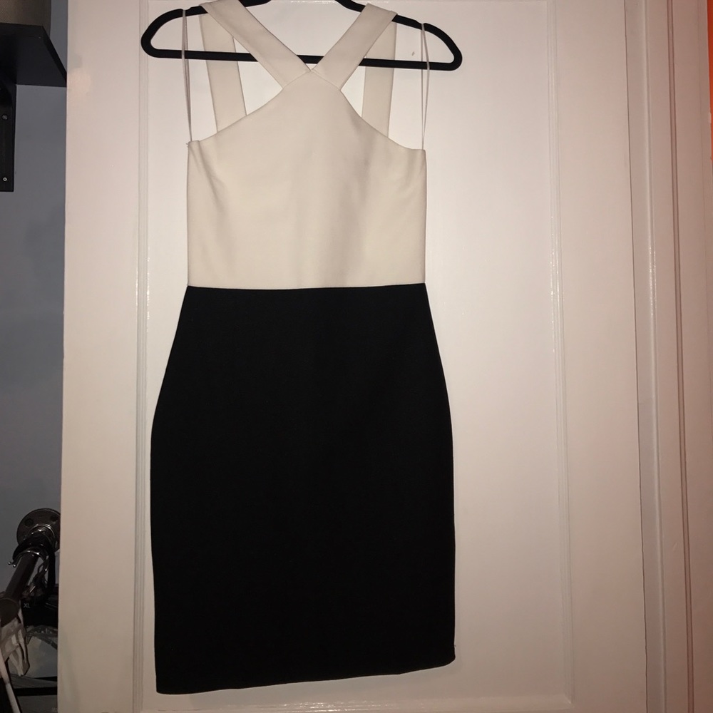 Missguided cross strap dress