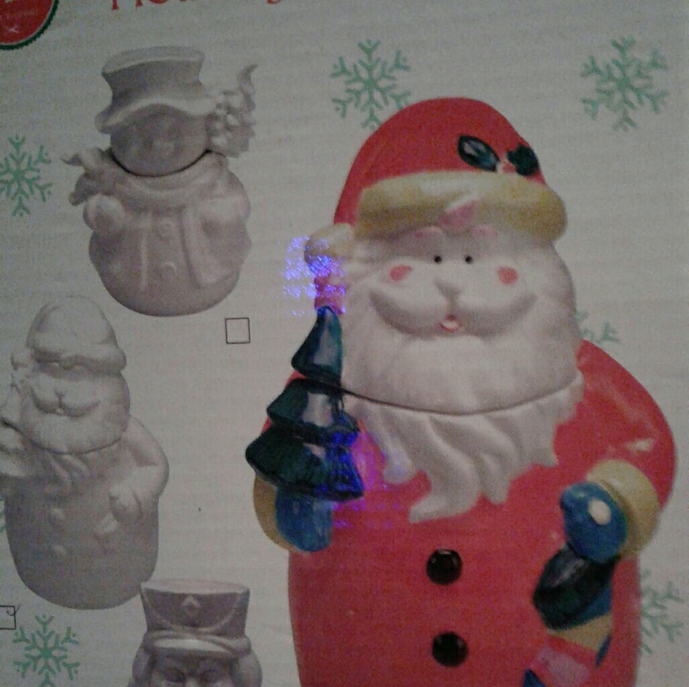Santa cookie jar (2)