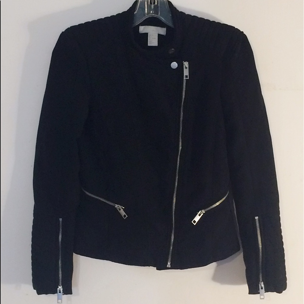 H&M Suede Moto Jacket 💕