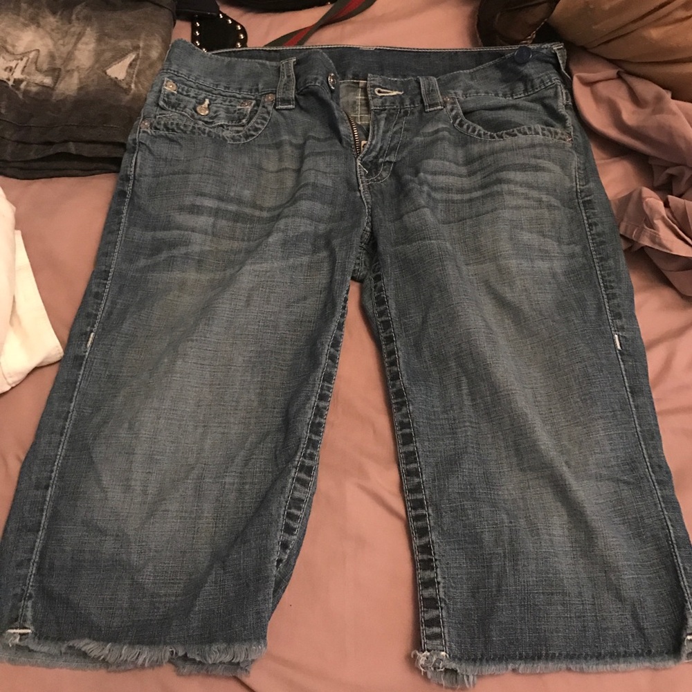 Means Jean shorts !