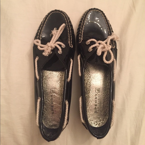Patent Leather Sperry Boat Shoes Patent Leather Sperry Boat Shoes