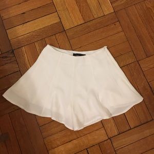 ☀️White High Waisted Shorts