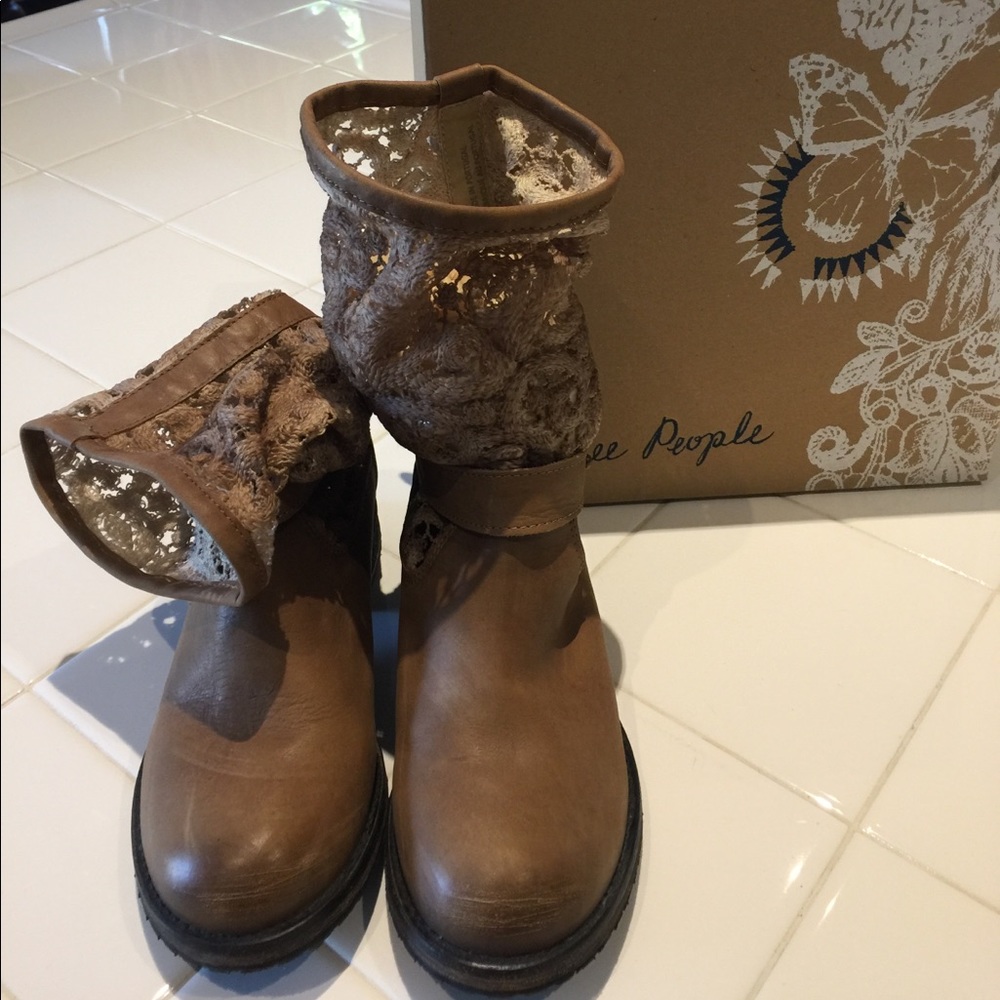 Free People - Crochet Beau Boot