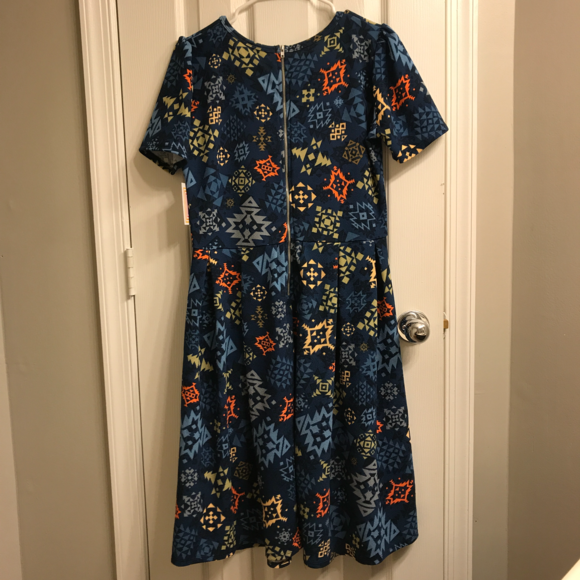 NWT LuLaRoe Amelia Dress Size Large - Picture 7 of 8