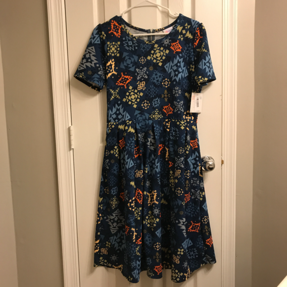 NWT LuLaRoe Amelia Dress Size Large - Picture 6 of 8