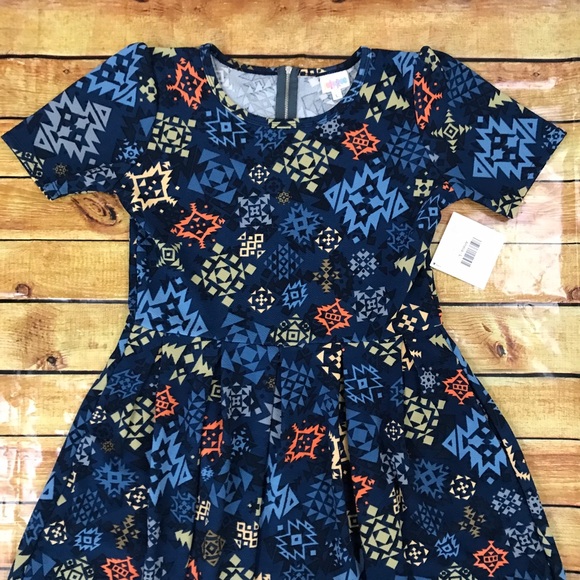 NWT LuLaRoe Amelia Dress Size Large - Picture 2 of 8