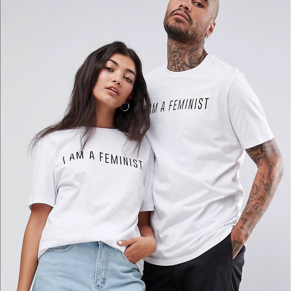 I AM A FEMINIST t shirt - Small
