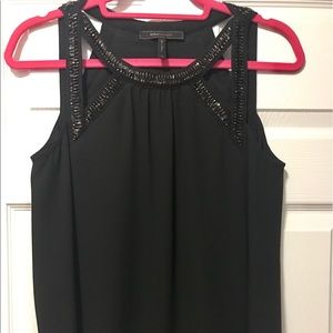 Beaded Sleeveless Top