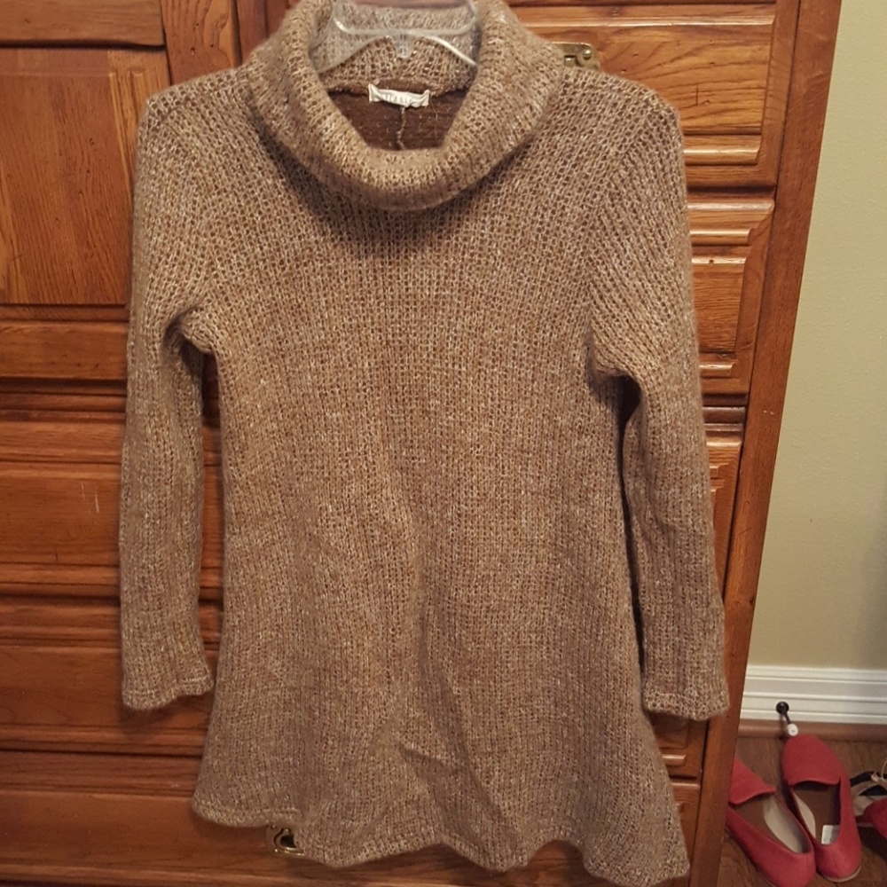 Warm Brown Sweater Dress Size small