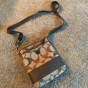 Coach cross body bag