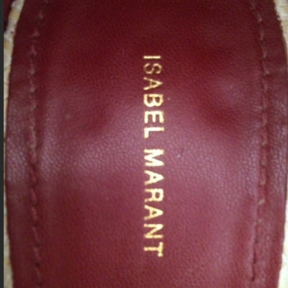 ISABEL MARANT LELIE SNAKE SUEDE LACEUP HEELS - Picture 8 of 8