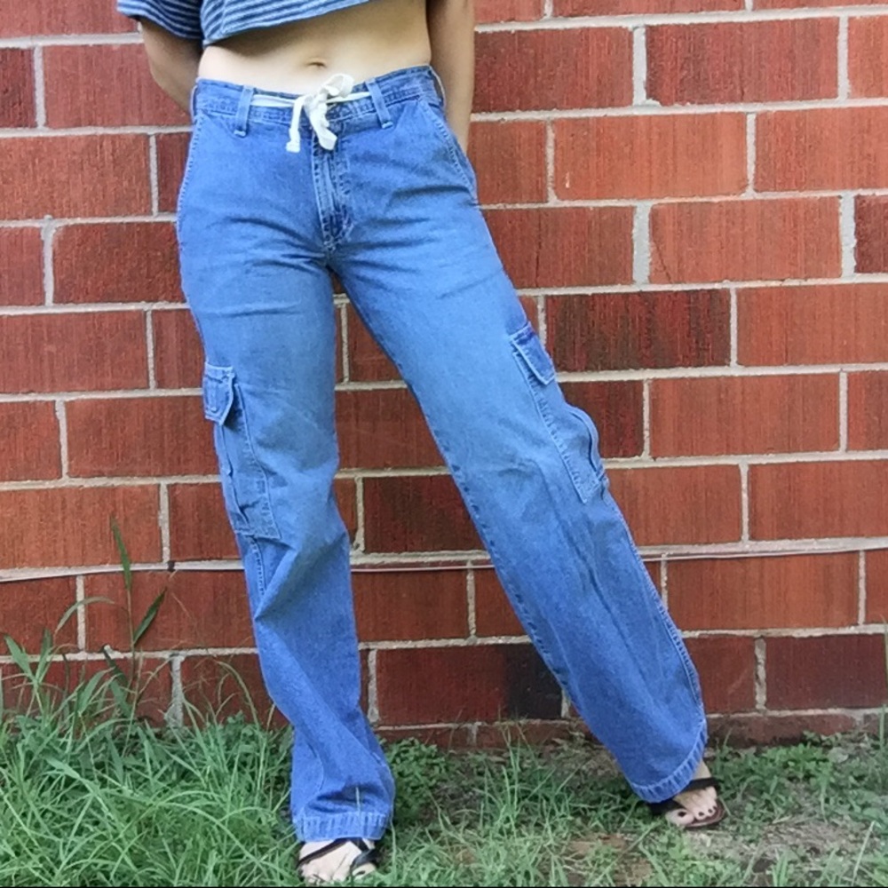 A&F LOW RISE CARPENTER JEANS